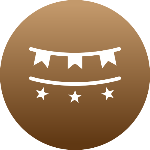 guirnaldas icono gratis