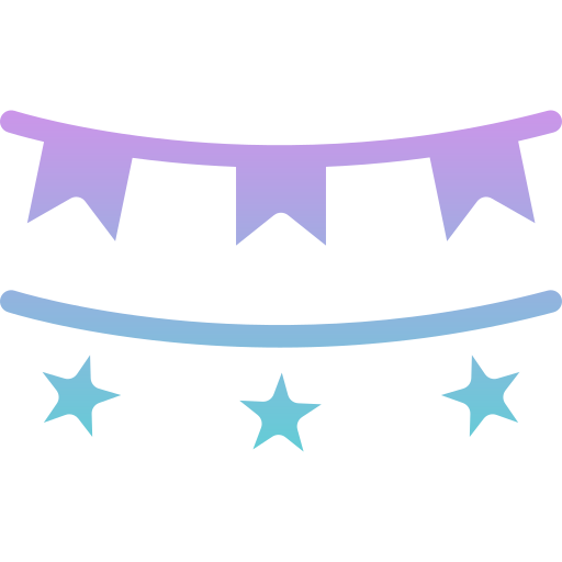 guirnaldas icono gratis