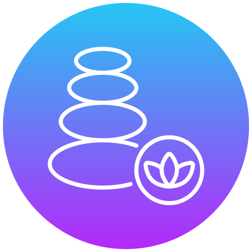 jardín zen icono gratis