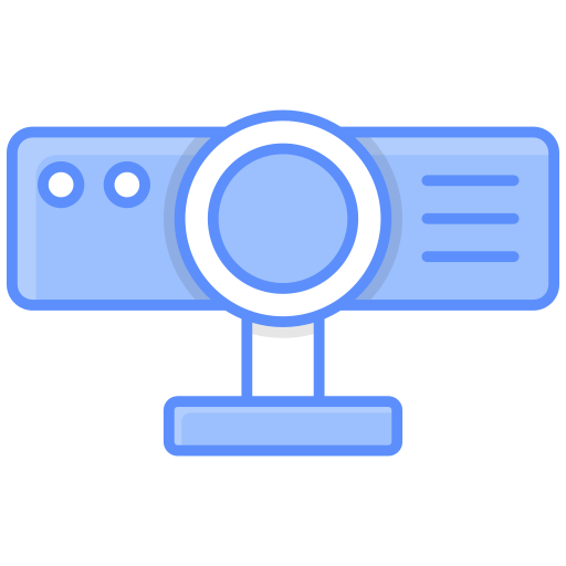 cámara web icono gratis