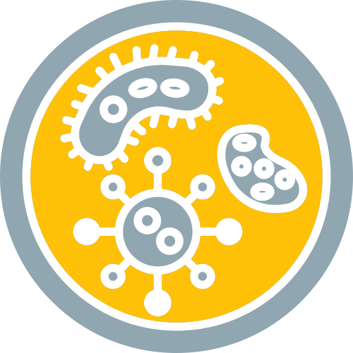 bacterias icono gratis