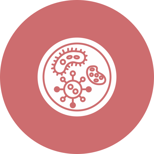 bacterias icono gratis