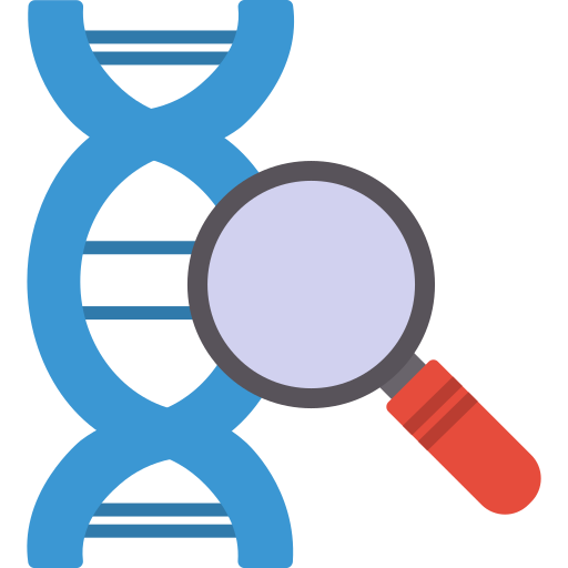 genético icono gratis