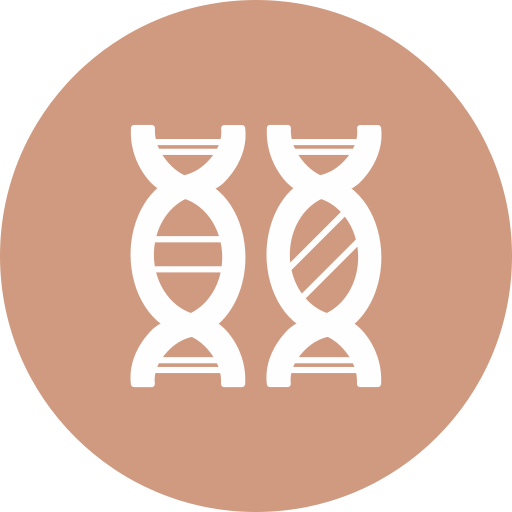 genético icono gratis