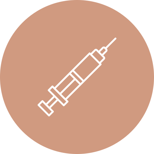 Injection free icon Injection free icon