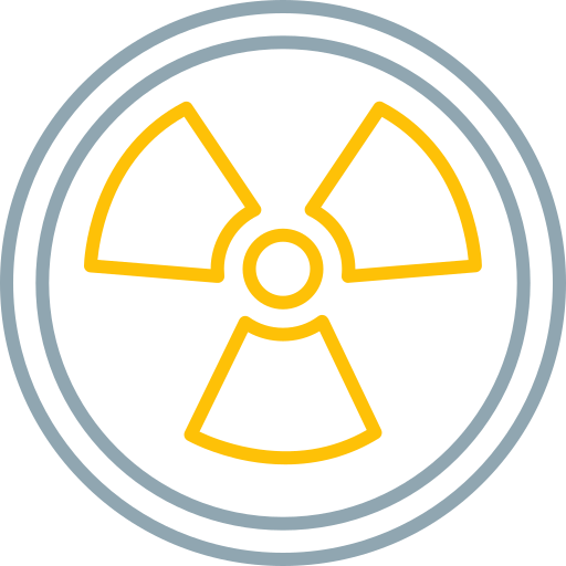 Nuclear free icon