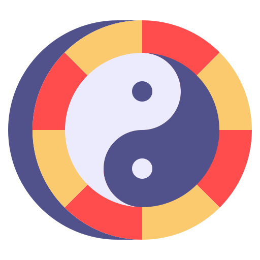 yin yang icono gratis