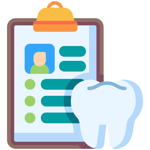 registro dental icono gratis