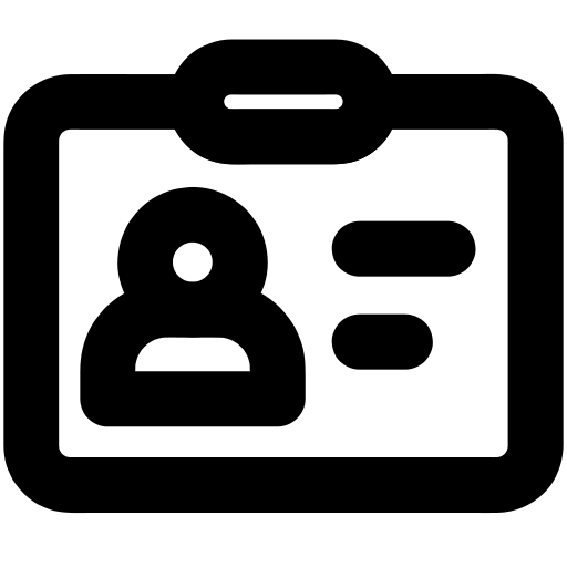 Identity free icon