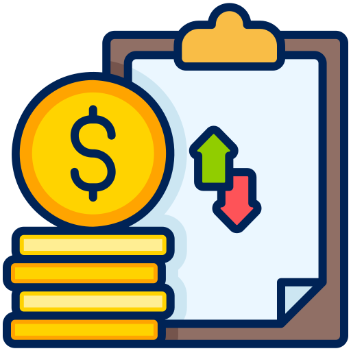 Денежный поток бесплатно иконка