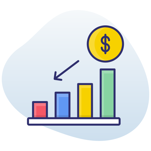 pérdida icono gratis