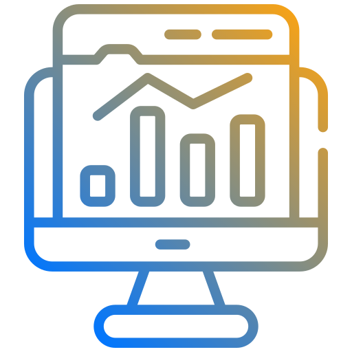 datos de análisis icono gratis