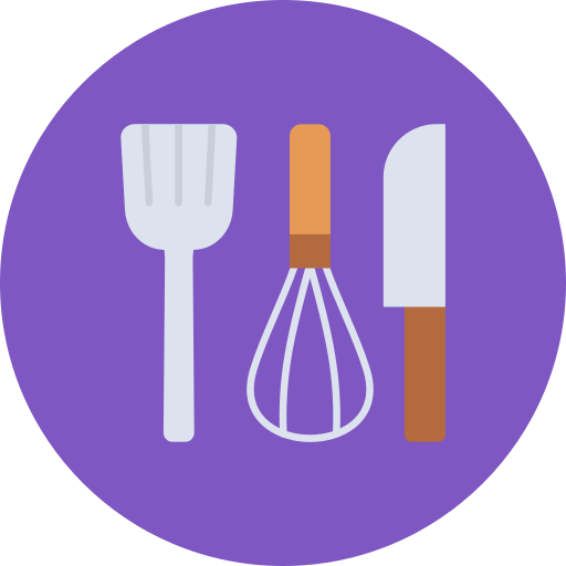 herramientas de cocina icono gratis