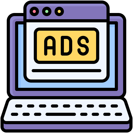 publicidad online icono gratis