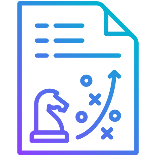 planificación estratégica icono gratis