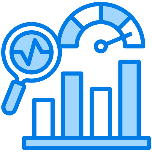 evaluación comparativa icono gratis