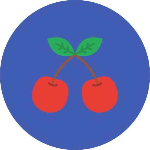 cerezas icono gratis