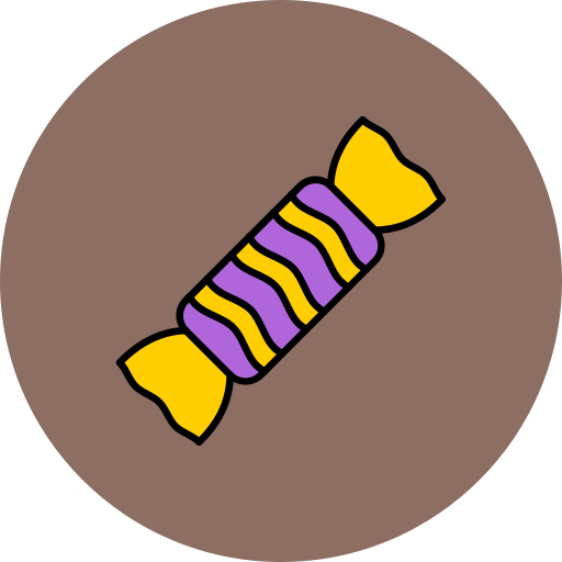 caramelo icono gratis