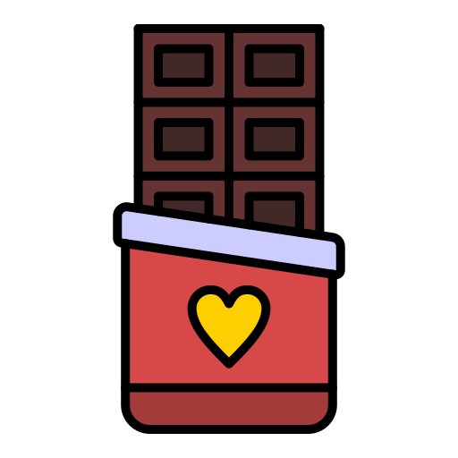 Chocolate bar free icon