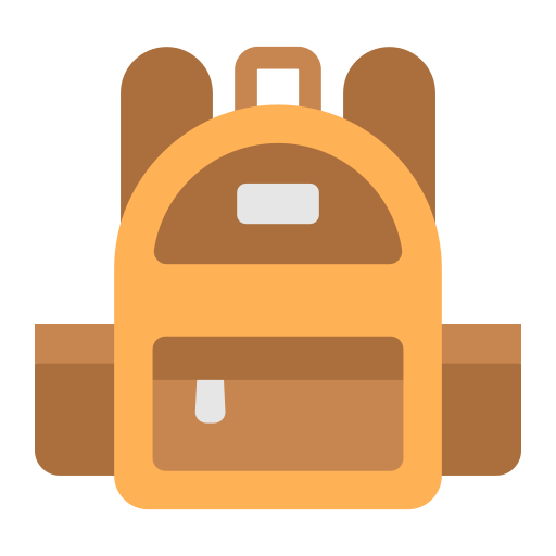 mochila icono gratis