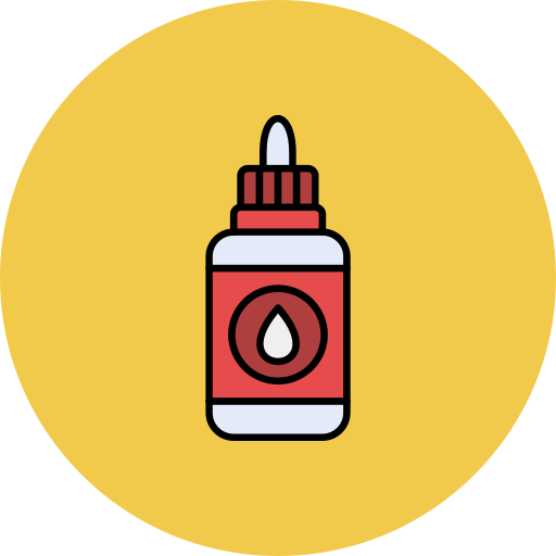 Liquid glue free icon