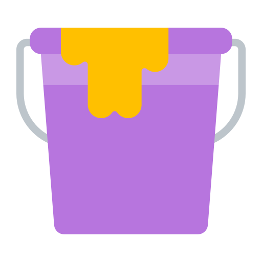 Paint bucket free icon