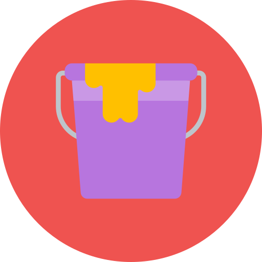 Paint bucket free icon