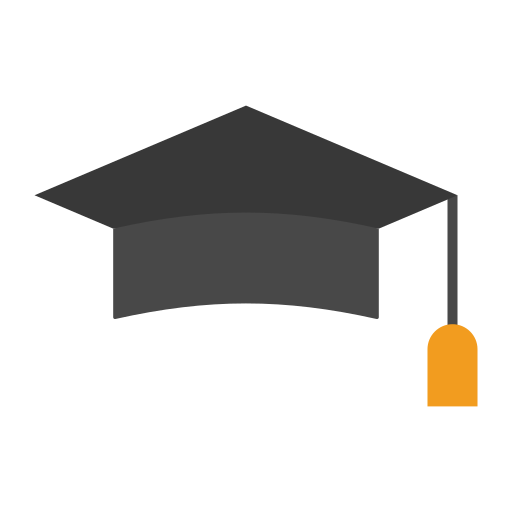 sombrero de graduacion icono gratis