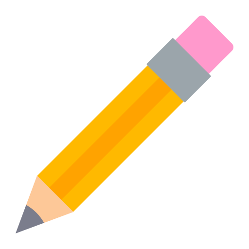 Pencil free icon