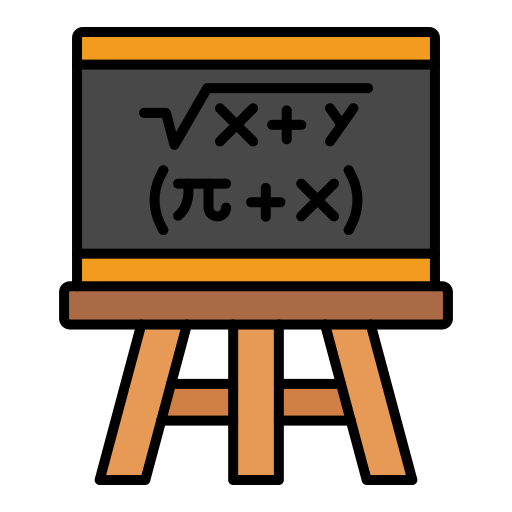 matemáticas icono gratis