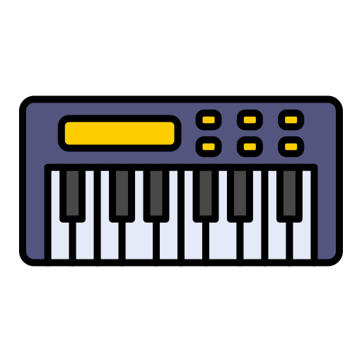 piano icono gratis