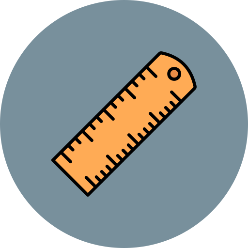 Ruler free icon