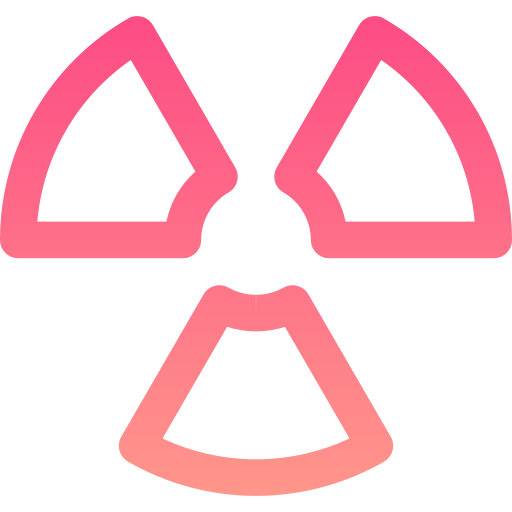 radiación icono gratis