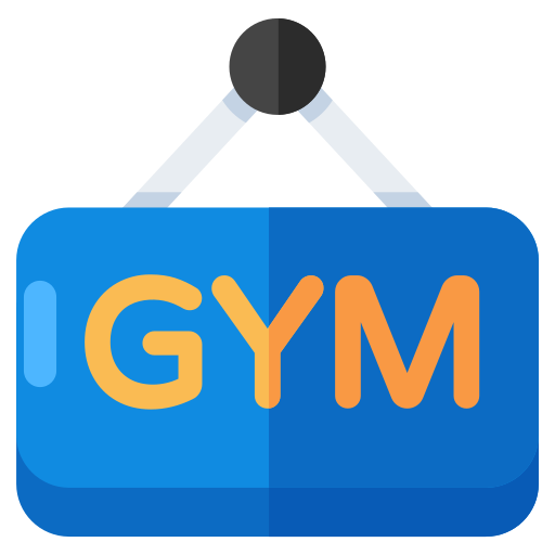 tabla de gimnasio icono gratis