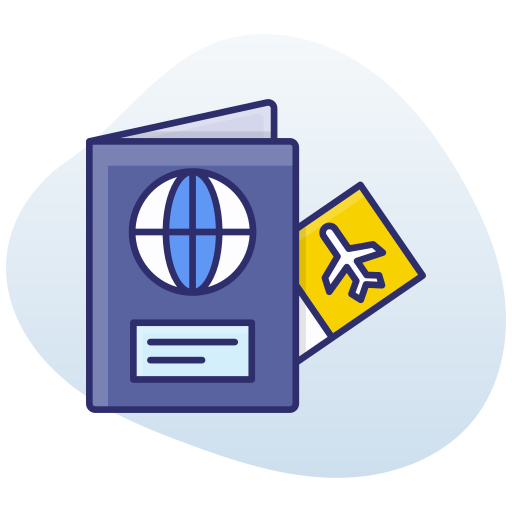 passeport Icône gratuit passeport Icône gratuit