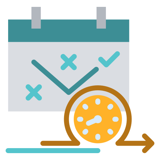 planificación de sprints icono gratis