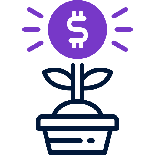 crecimiento icono gratis