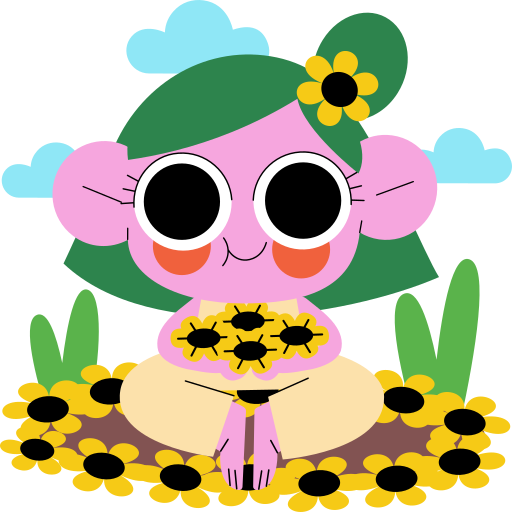 jardim grátis figurinha