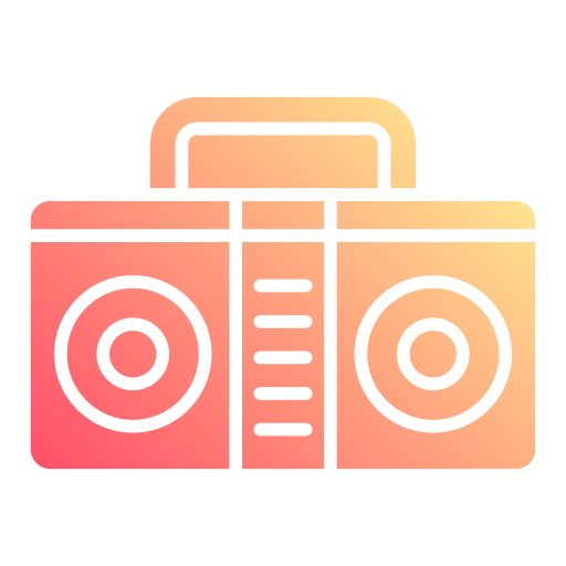 boombox icono gratis