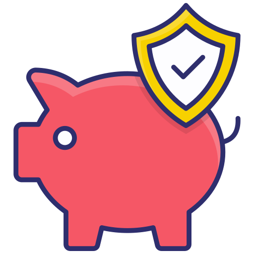 ahorros icono gratis