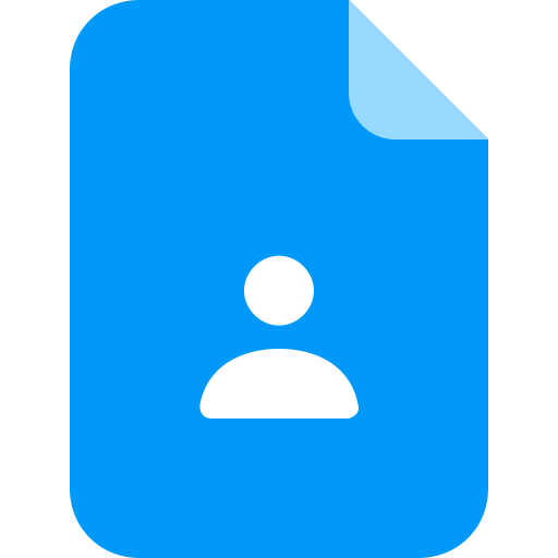 Contacts free icon