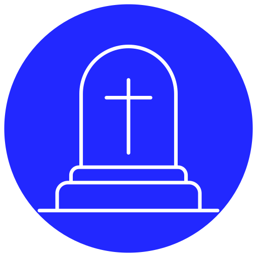 cementerio icono gratis