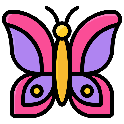 mariposa icono gratis