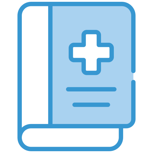 libro medico icono gratis