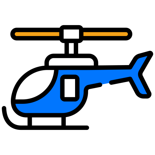 helicóptero médico icono gratis