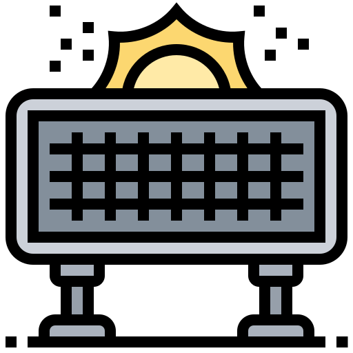 Panel solar icono gratis