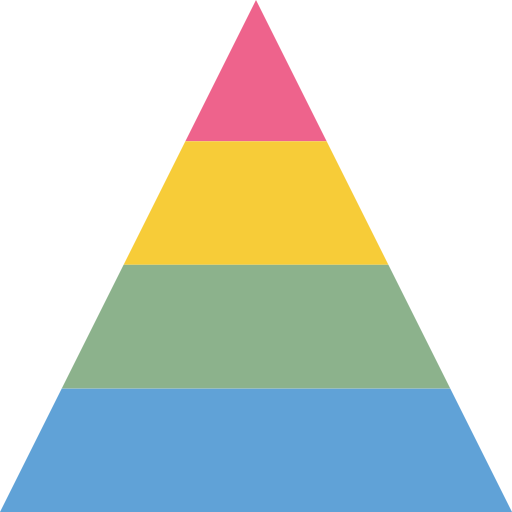 Pyramid Iconixar Flat icon