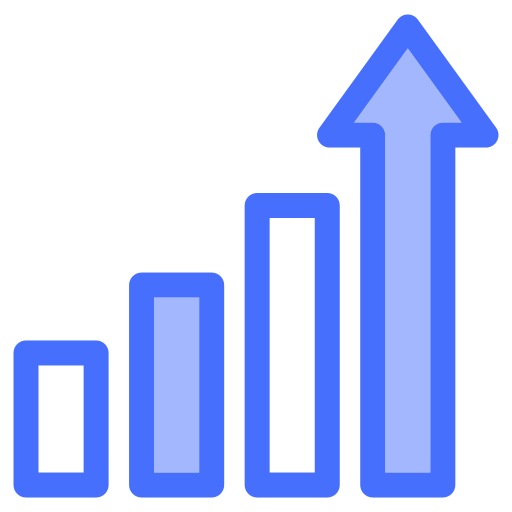 crecimiento icono gratis