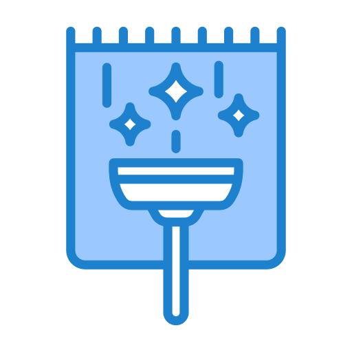 limpieza de alfombra icono gratis