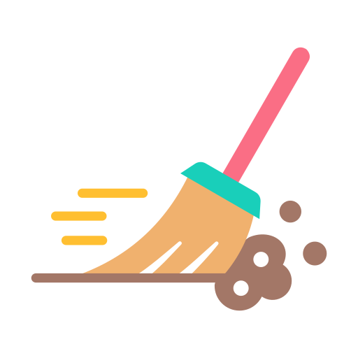 Sweeping free icon Sweeping free icon